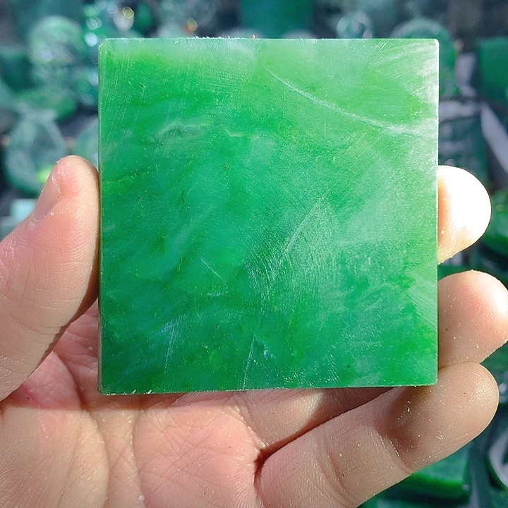 和田玉（碧玉）未镶嵌吊坠(不含链)