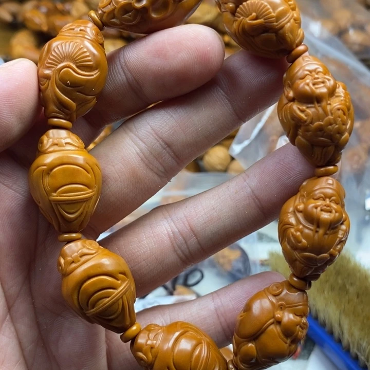 手串/手链橄榄核橄榄核雕工艺手串