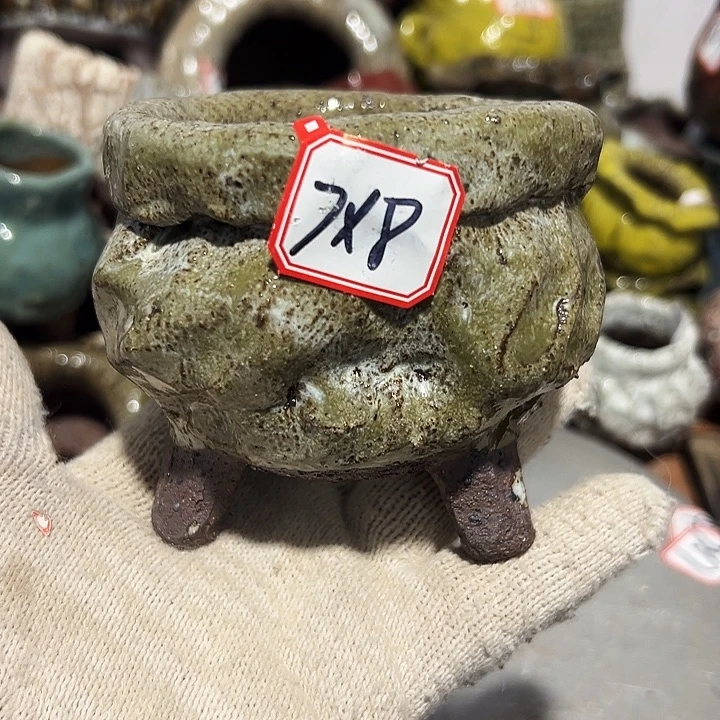 粗陶花盆制作就这样的