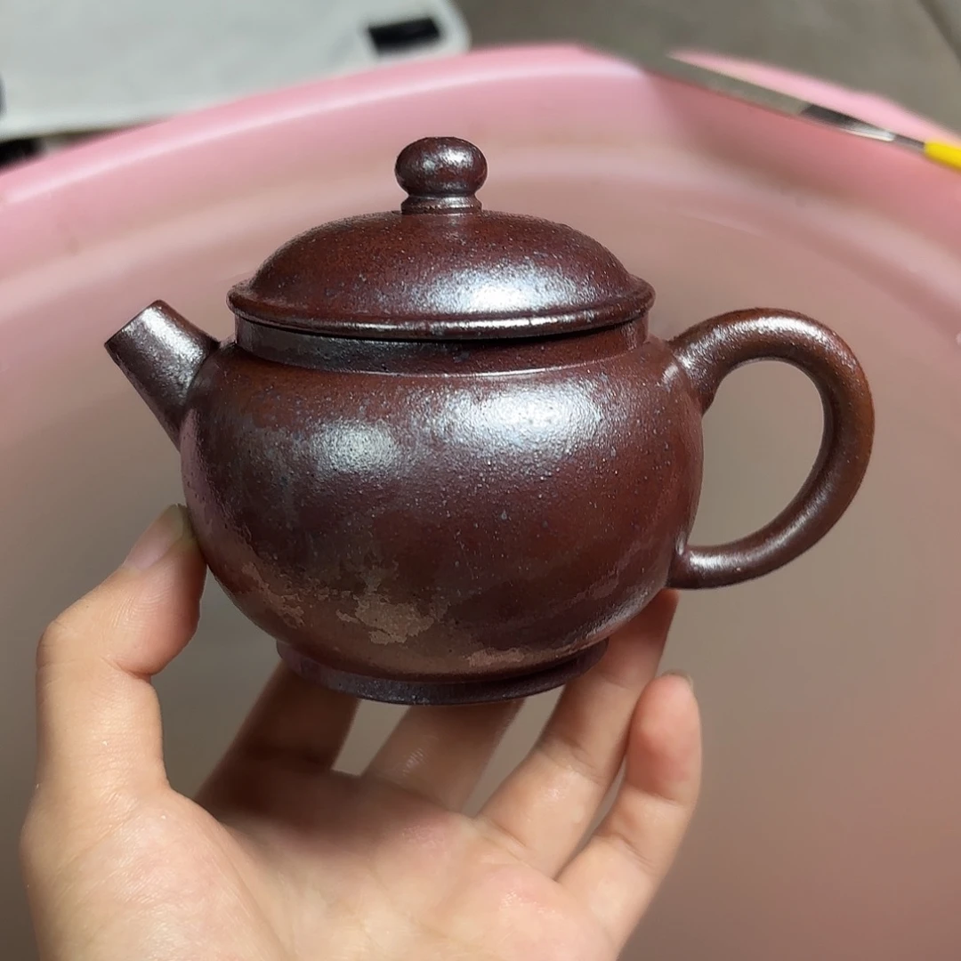 X***6茶壶紫砂柴烧紫砂巨轮