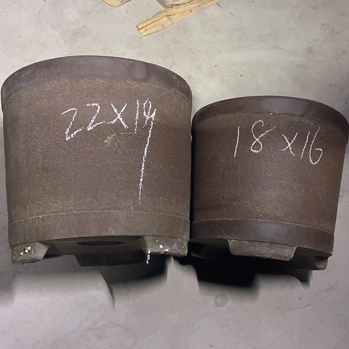 紫砂花盆透气大号