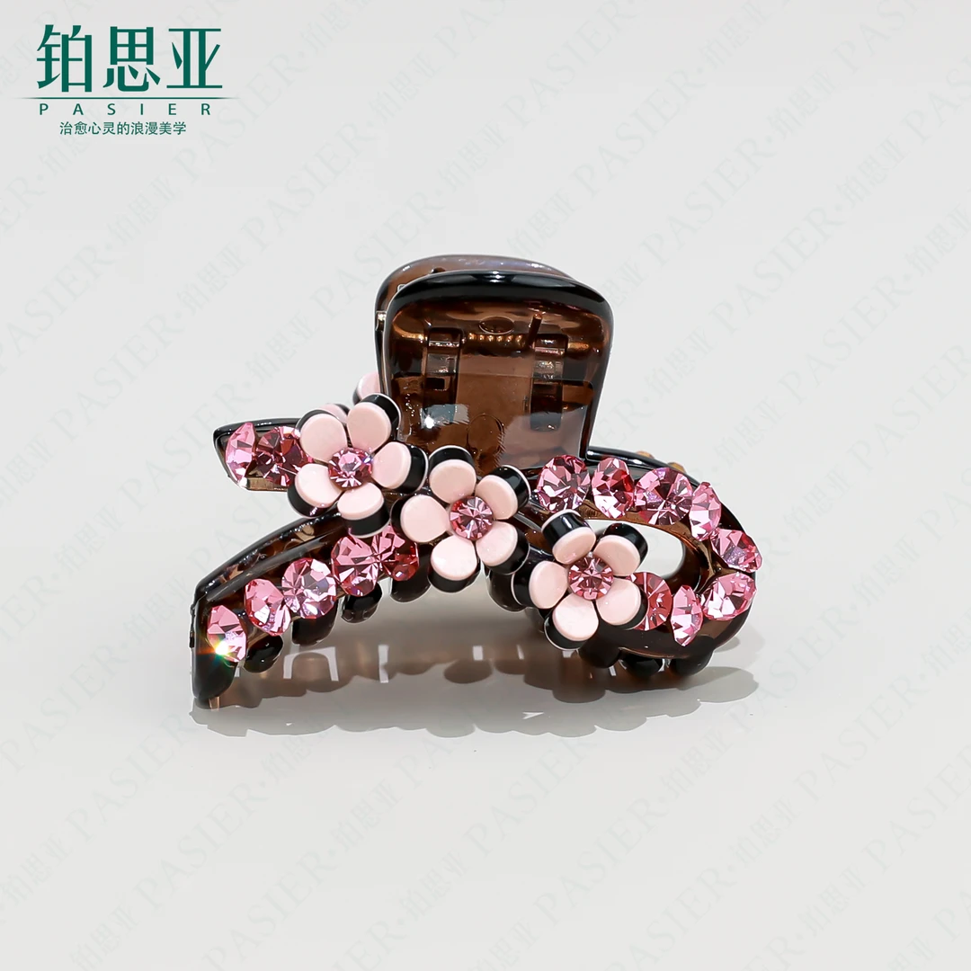 铂思亚 小雏菊 夏季浪漫花朵蝴蝶结发夹FS9711