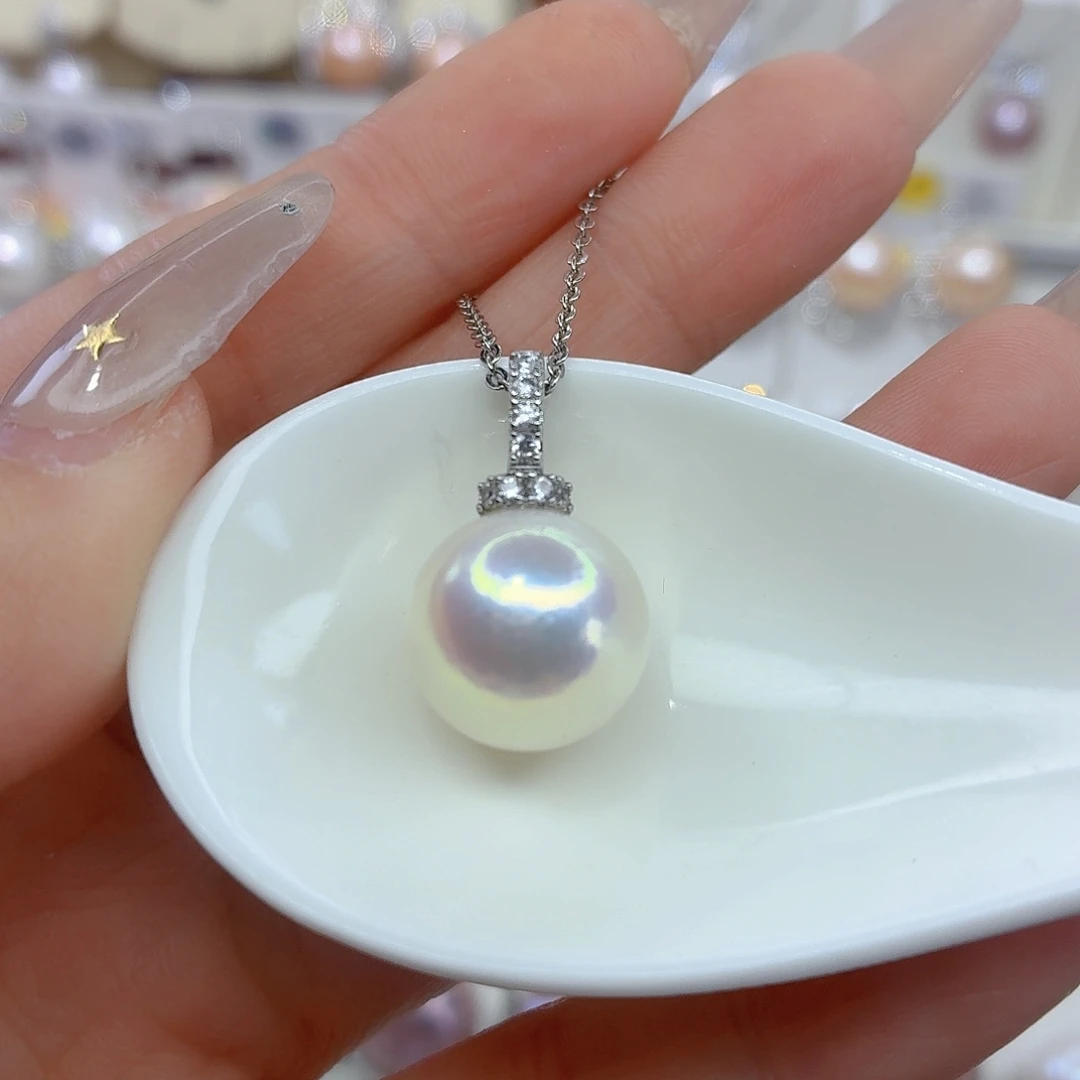 颈饰淡水珍珠合金