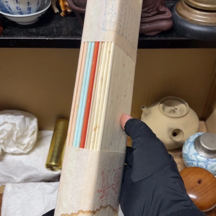 纸中古工艺品摆件