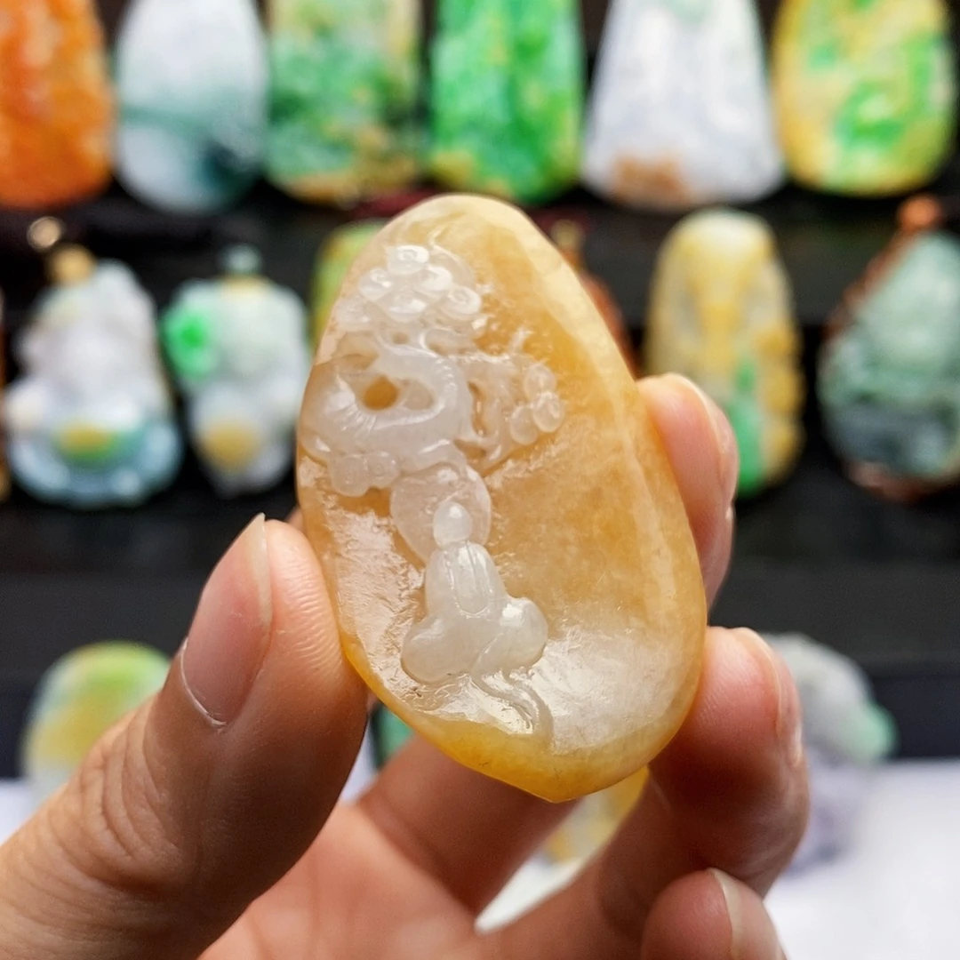 未镶嵌定制翡翠翡翠A货一物一证