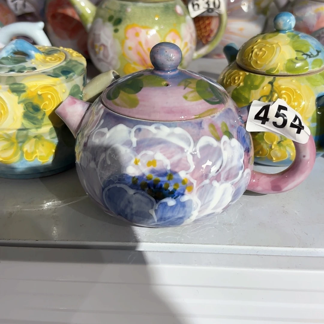 景德镇手绘高温釉下彩陶瓷茶具