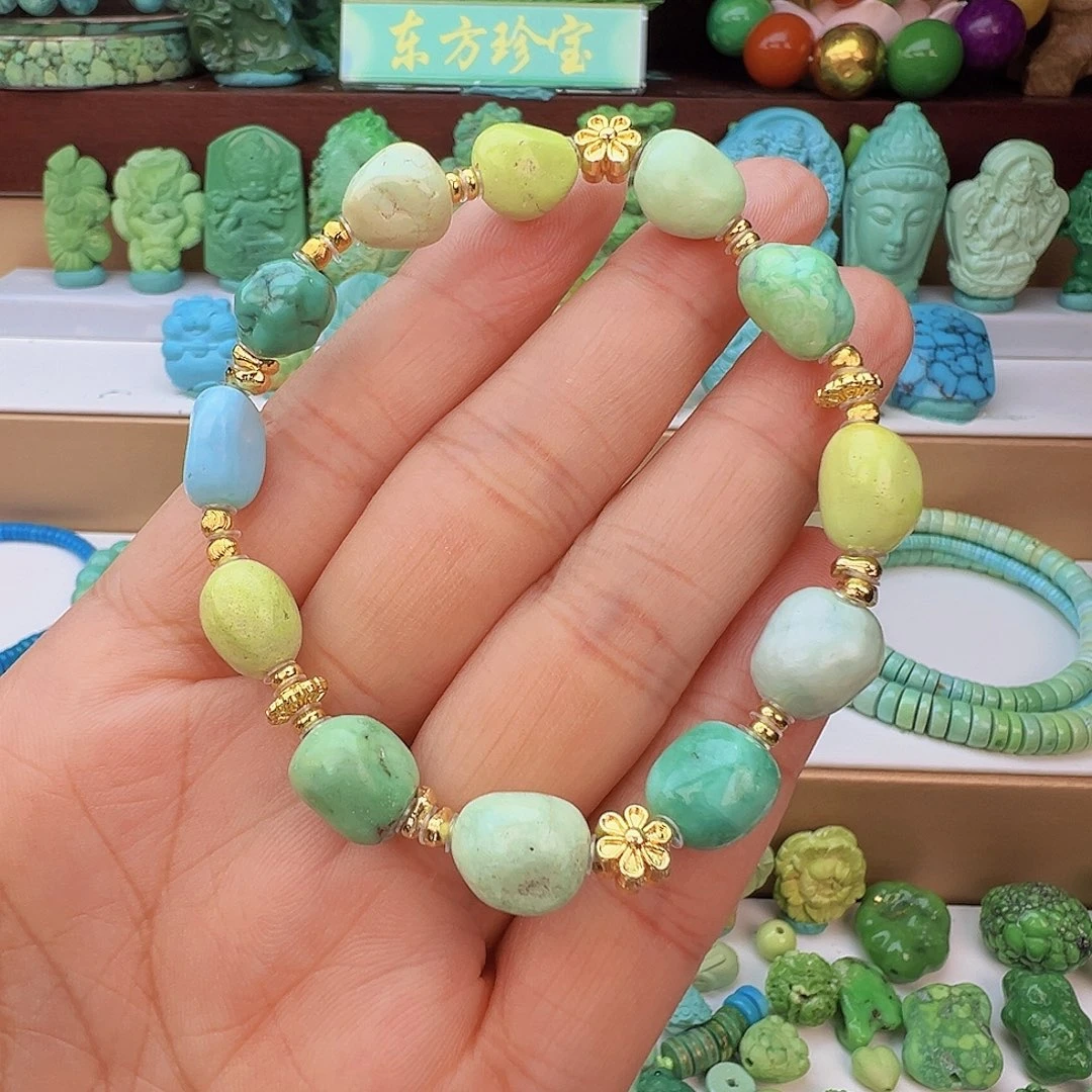 未镶嵌绿松石项链