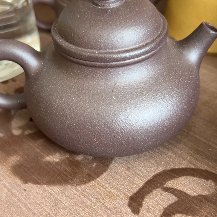 紫砂茶壶天青容天220cc