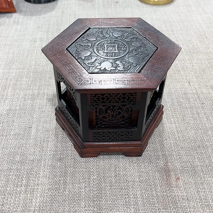 琉璃手工艺品红木工艺品雕刻工艺微暇