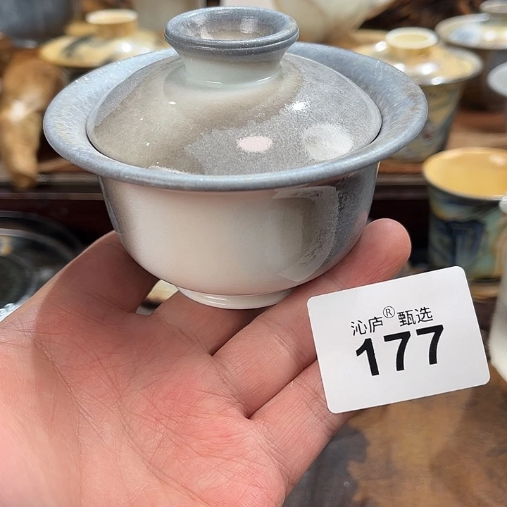 沁庐柴窑古法柴烧全手工茶具