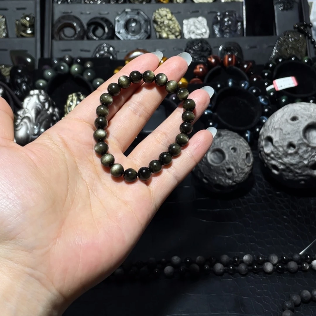 未镶嵌黑曜岩珠宝奇石北*斗