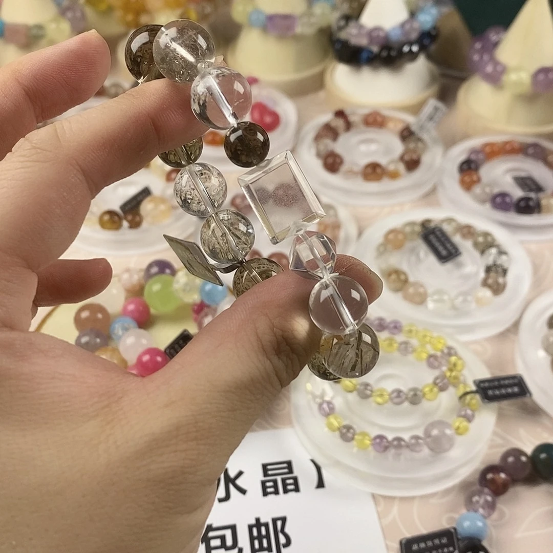 银S925镶嵌手链水晶