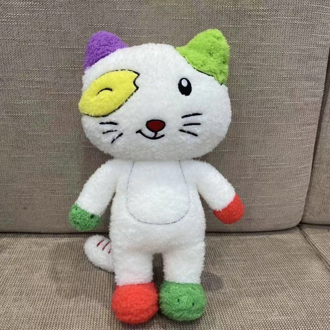 可爱毛绒玩偶抱枕公仔节日生日女生礼物彩色搞怪小猫