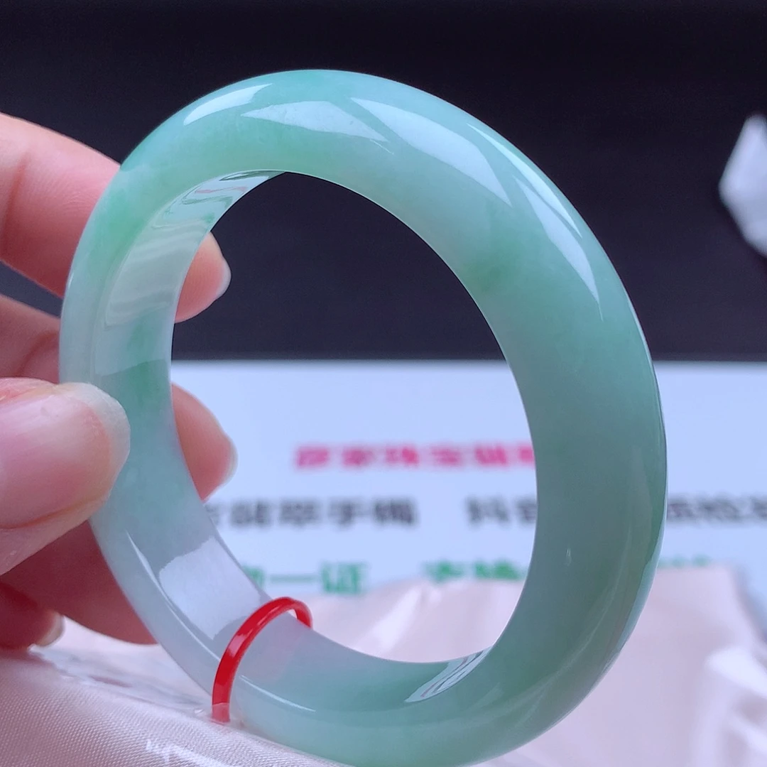 翡翠未镶嵌手镯手镯002034