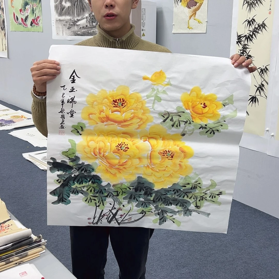 国画国画作品纯手绘