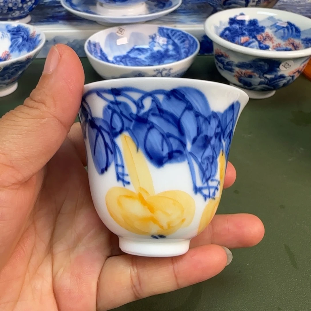 景德镇纯手绘茶具圆圆212