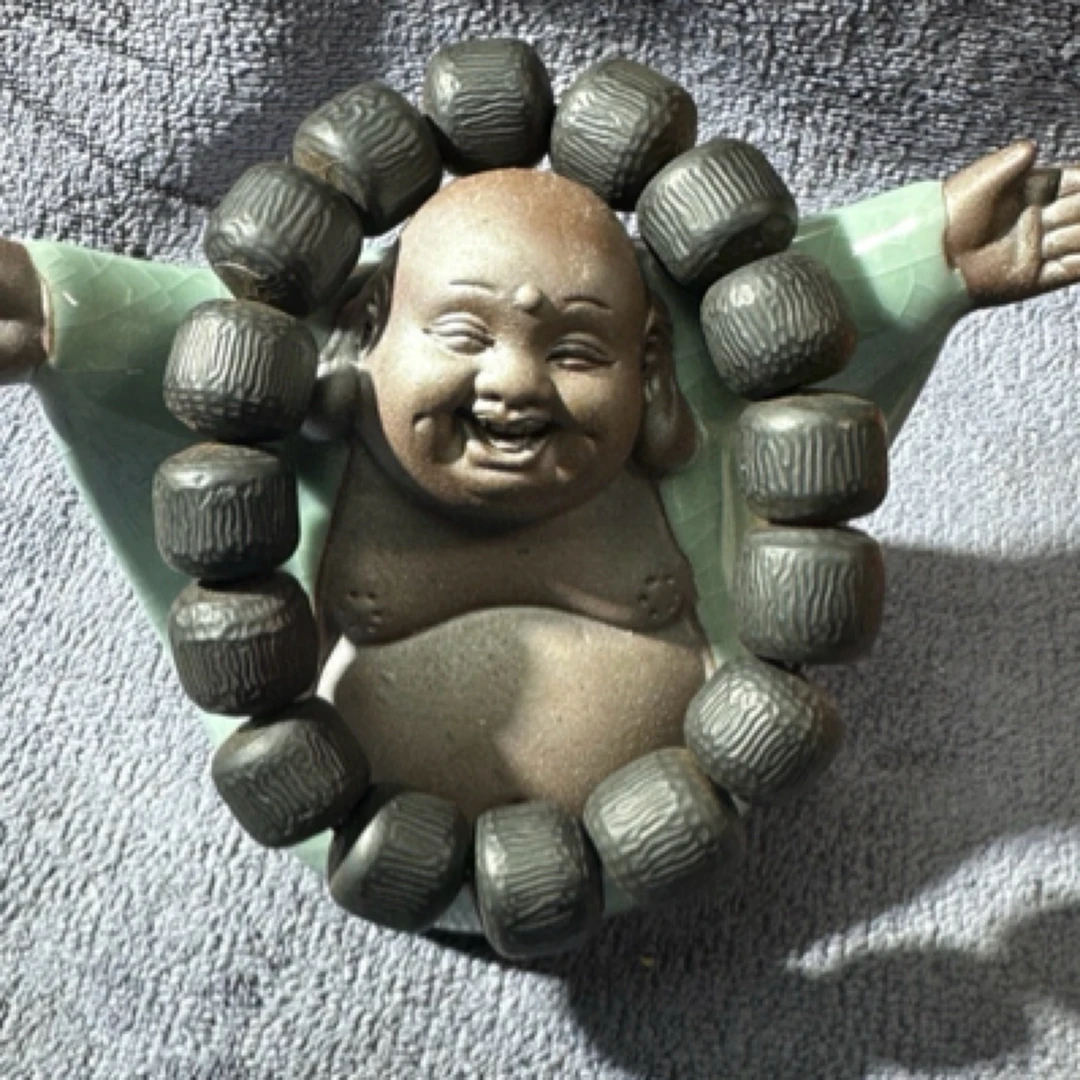 老翳王老型手串乱山碟恋雕刻工艺