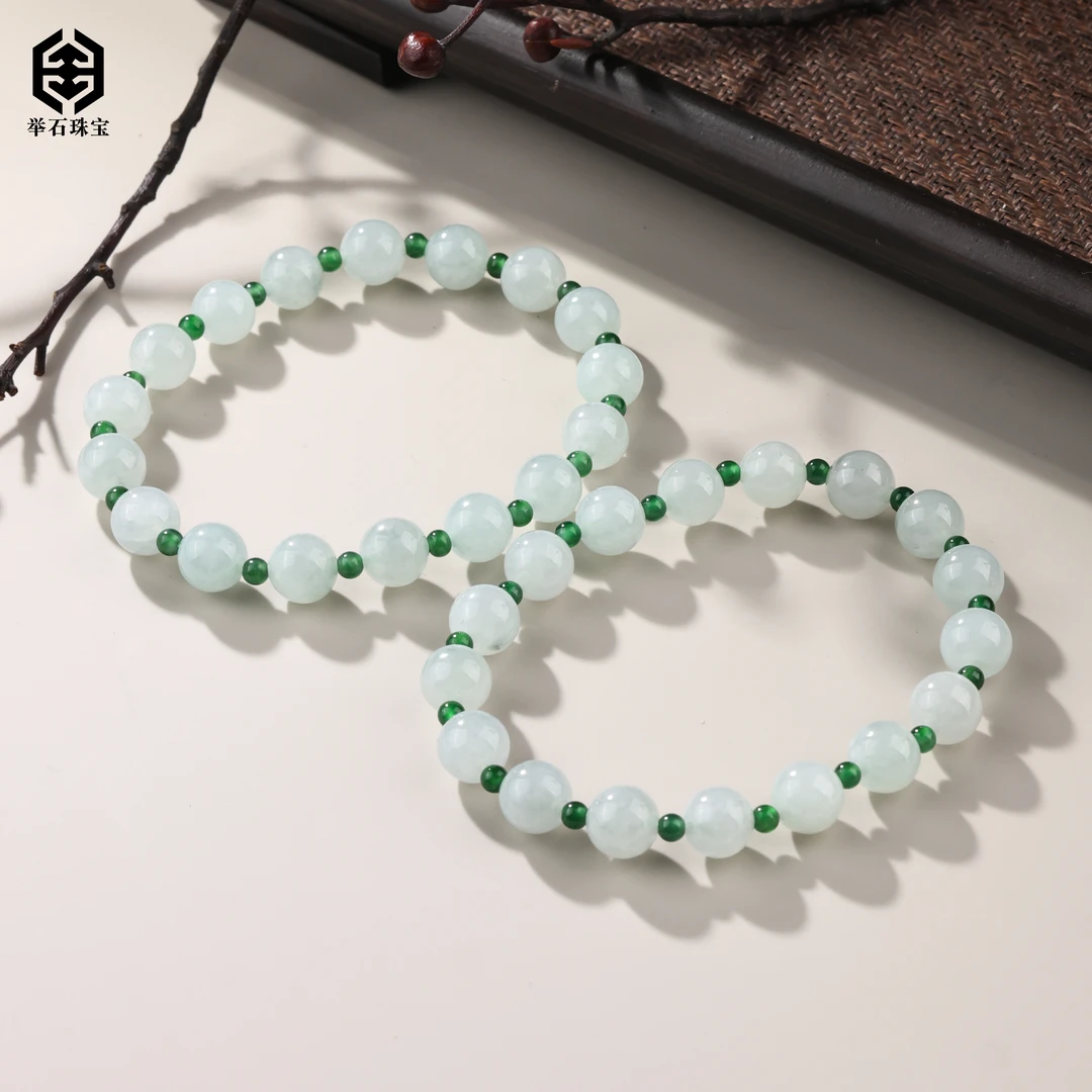 【举石珠宝】T0731-1007-397翡翠手串（一件/多样性发/约7mm+）H