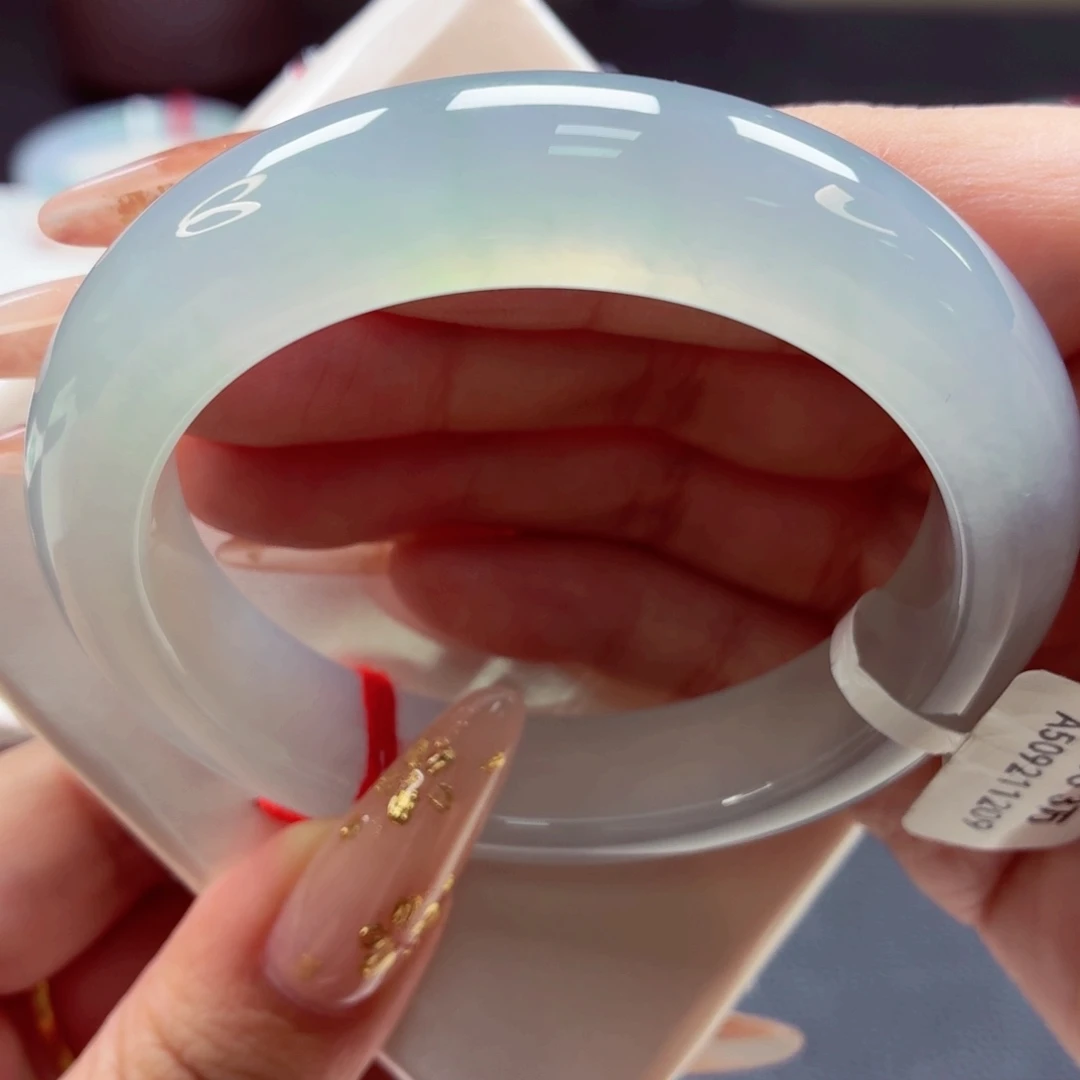 翡翠未镶嵌手镯22（2号）性价比捡漏