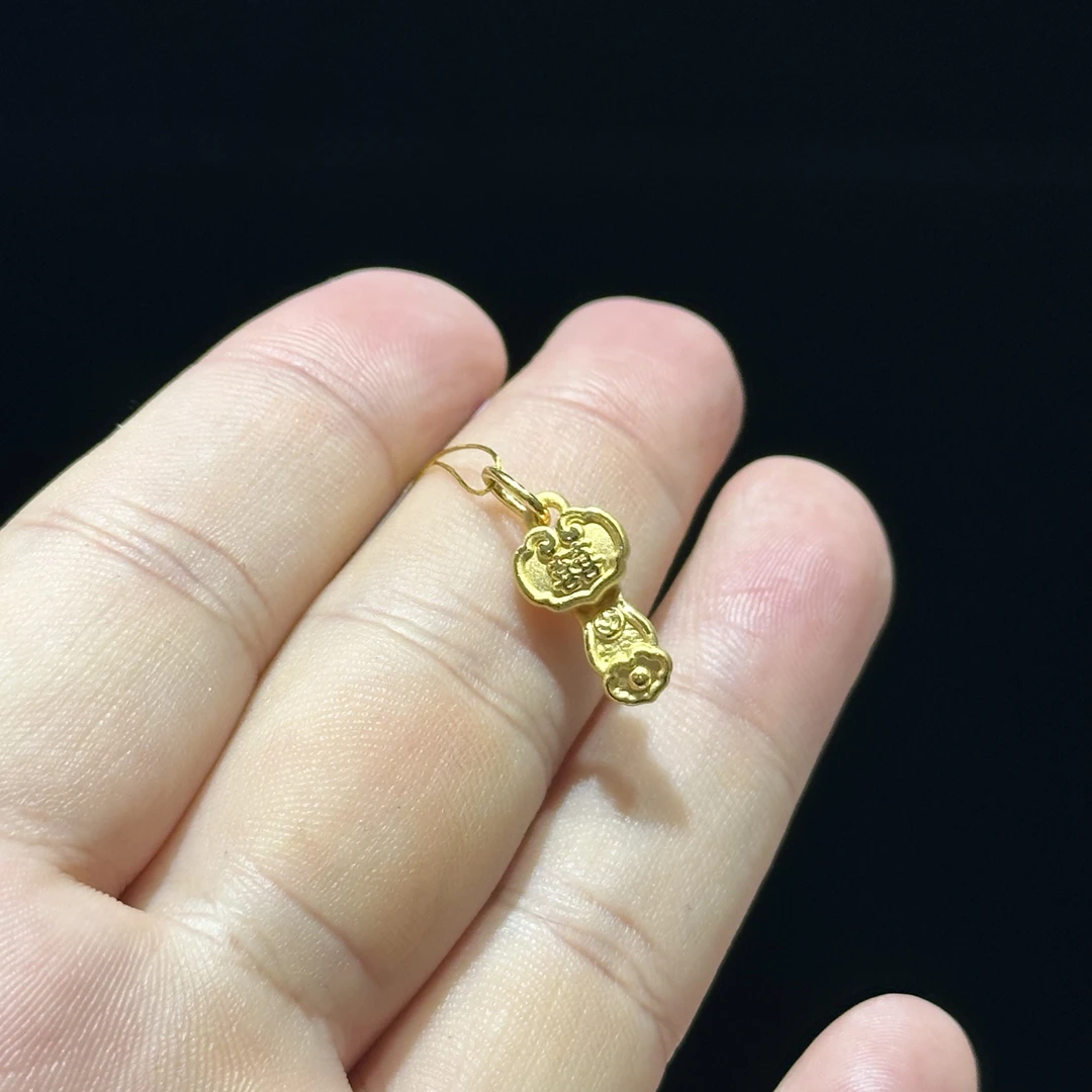 足金999 精品 双喜如意滴流 0.928