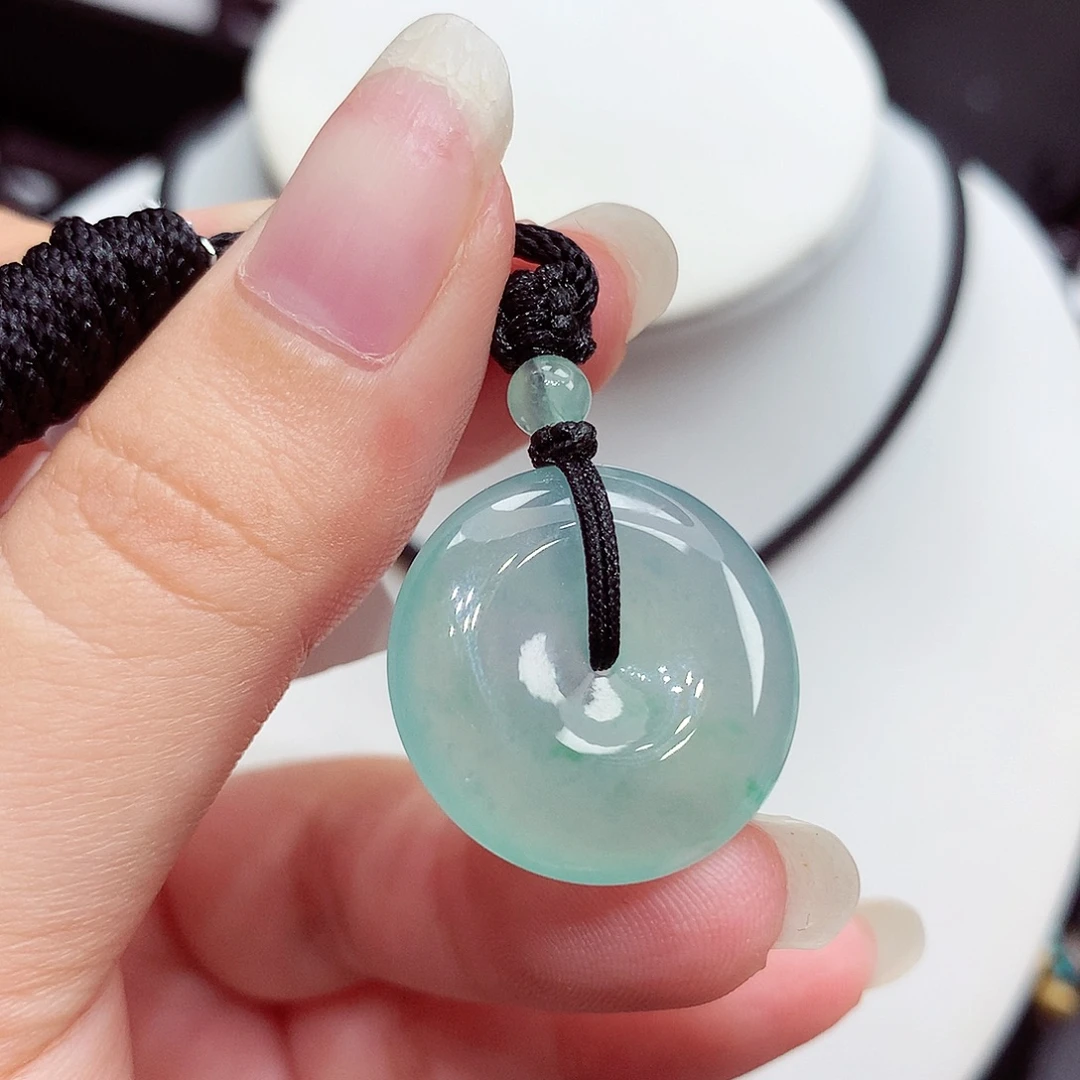 翡翠未镶嵌颈饰翡翠16，21.7/5