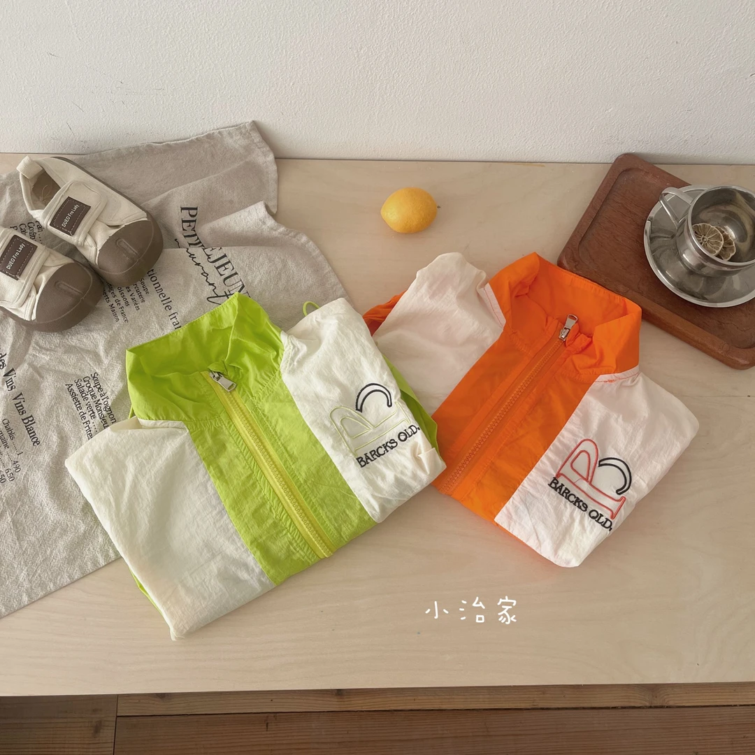 童装男女童防晒衣2025夏季防紫外线透气薄款外套休闲帅气宝宝H824