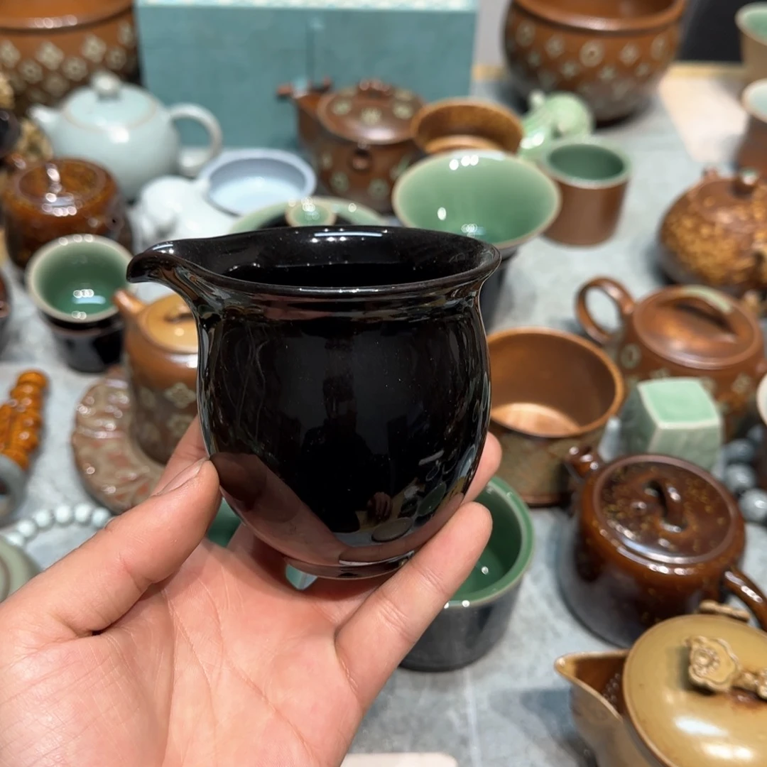 小金茶器青瓷茶具