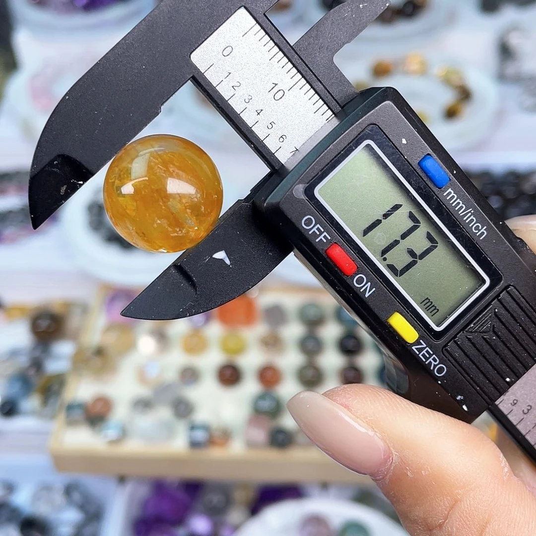 水晶单珠打孔不退不换未镶嵌