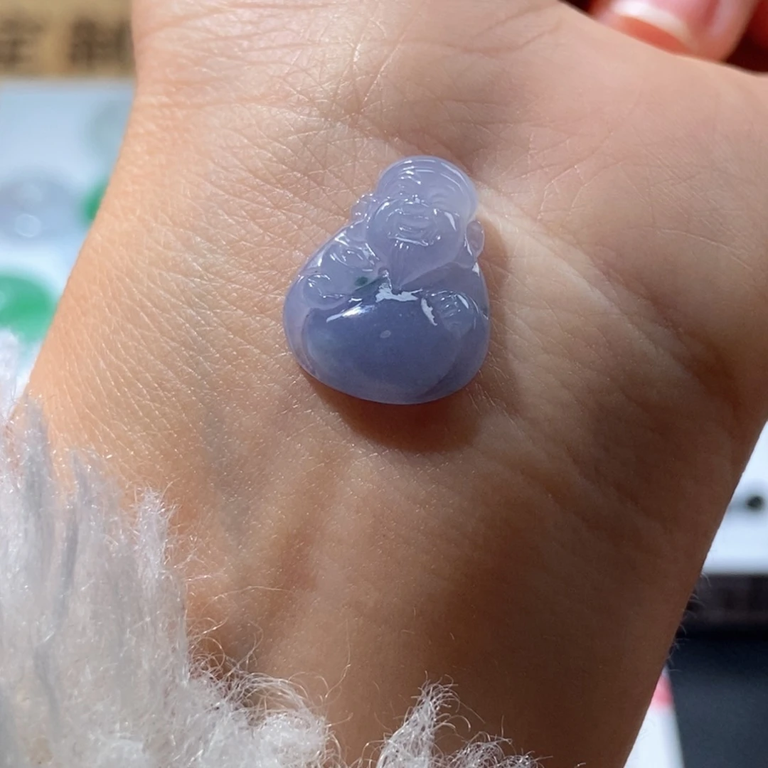 定制翡翠未镶嵌翡翠17.1×14×3.8