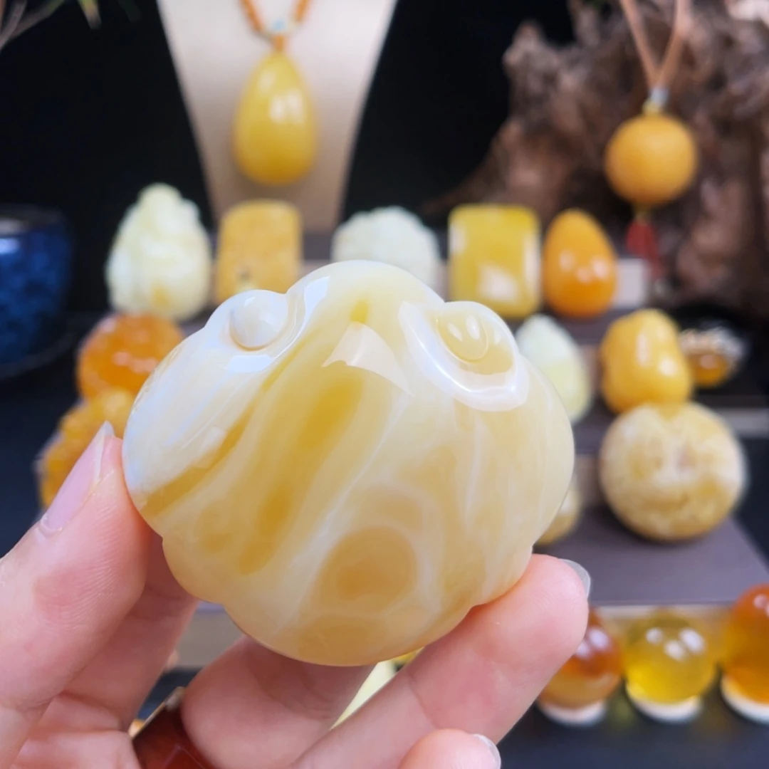【闪购商品】未镶嵌琥珀珠宝奇石