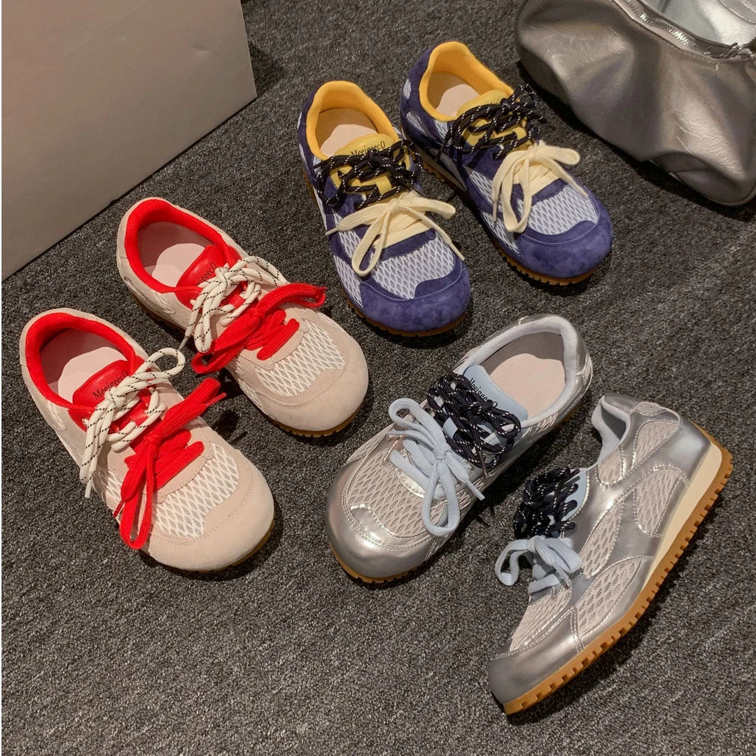 贾不假德训鞋女2025新款爆款夏季潮流复古百搭小众透气美式鞋子