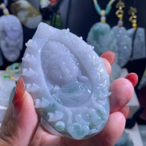 【闪购商品】颈饰未镶嵌翡翠千手