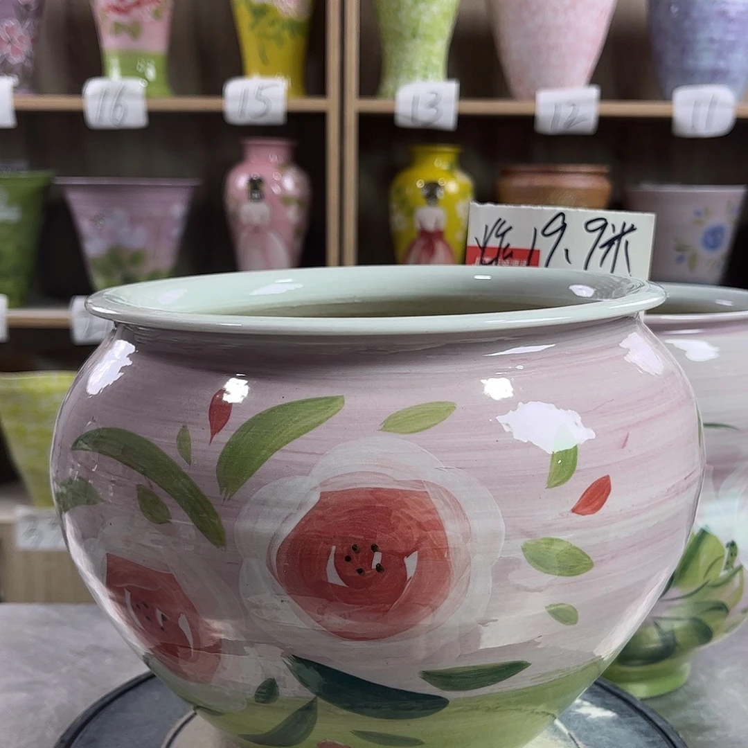 景德镇陶瓷花盆花盆