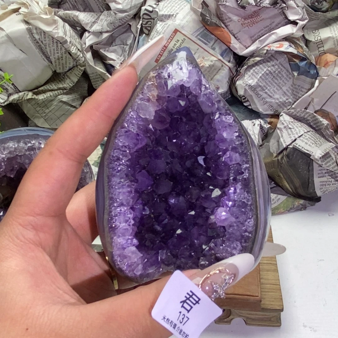 未镶嵌大型摆件（非配饰）紫晶