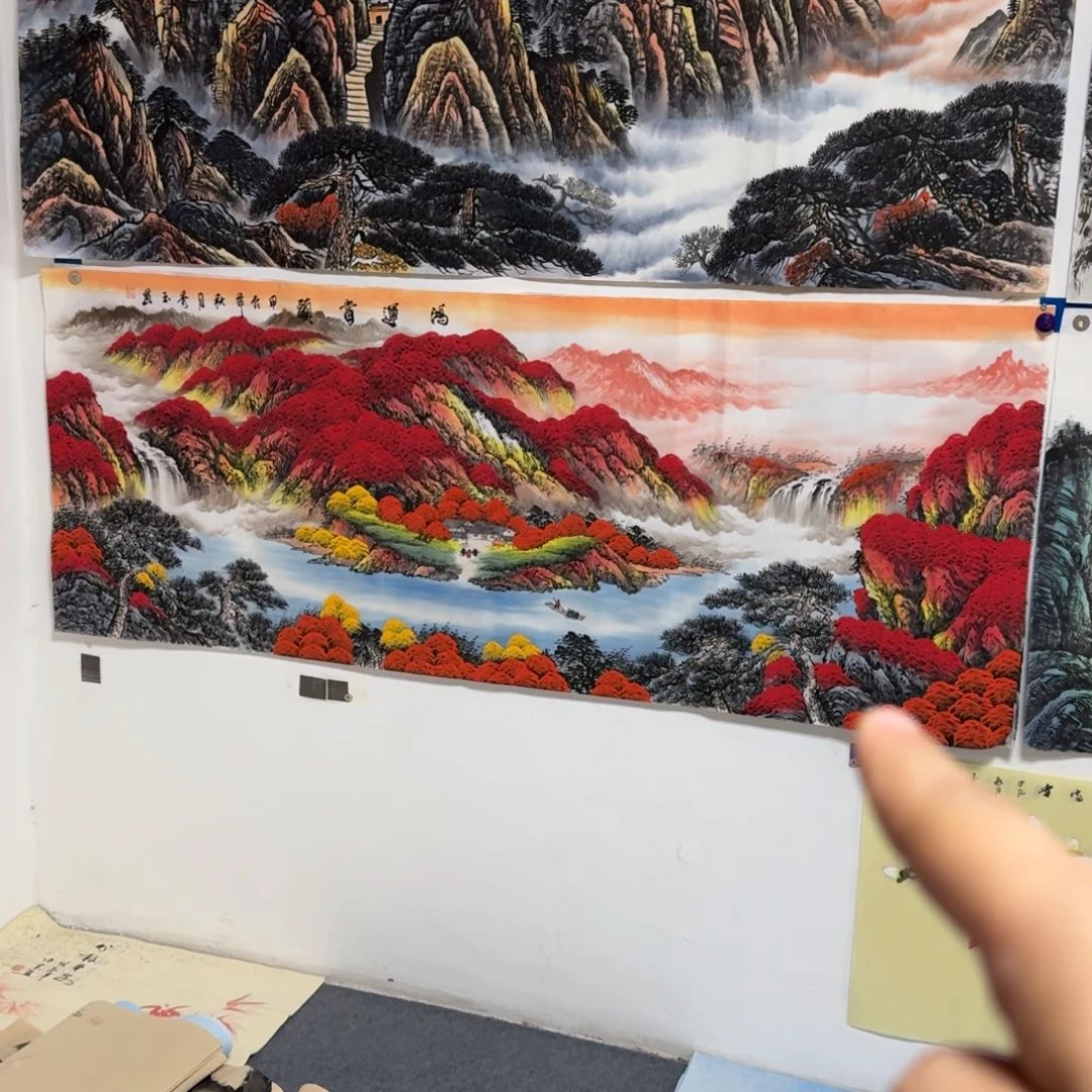 国画晓彤美术馆直播间