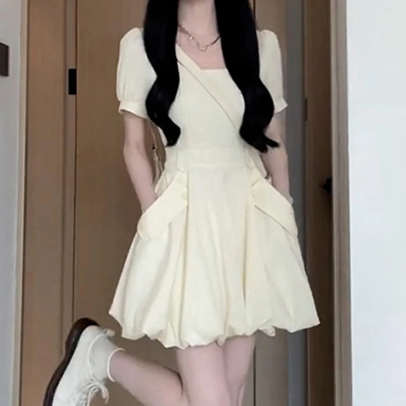 【有内衬】温柔风法式减龄连衣裙女夏季2025气质显瘦茶歇长裙子1585