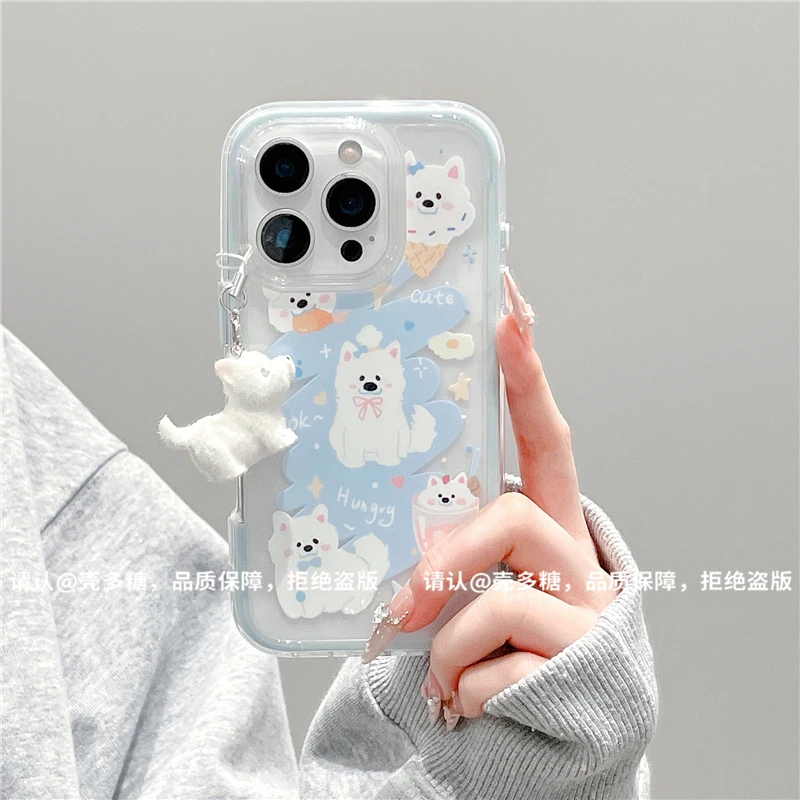 三合一炫彩适用苹果iPhone17/华为荣耀/OPPO/VIVO/小米手机壳爆款