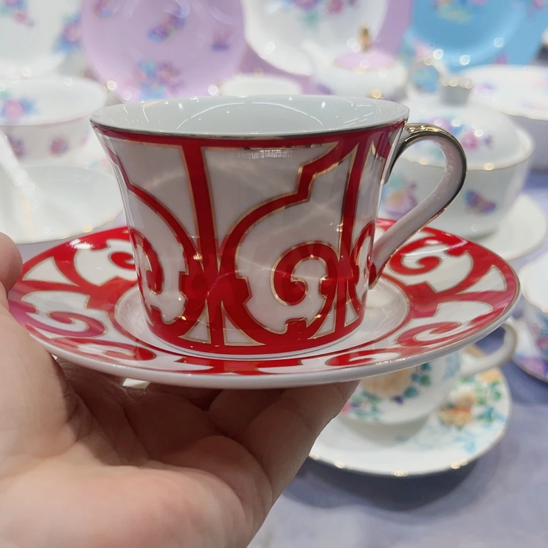 【闪购商品】骨瓷咖啡杯碟