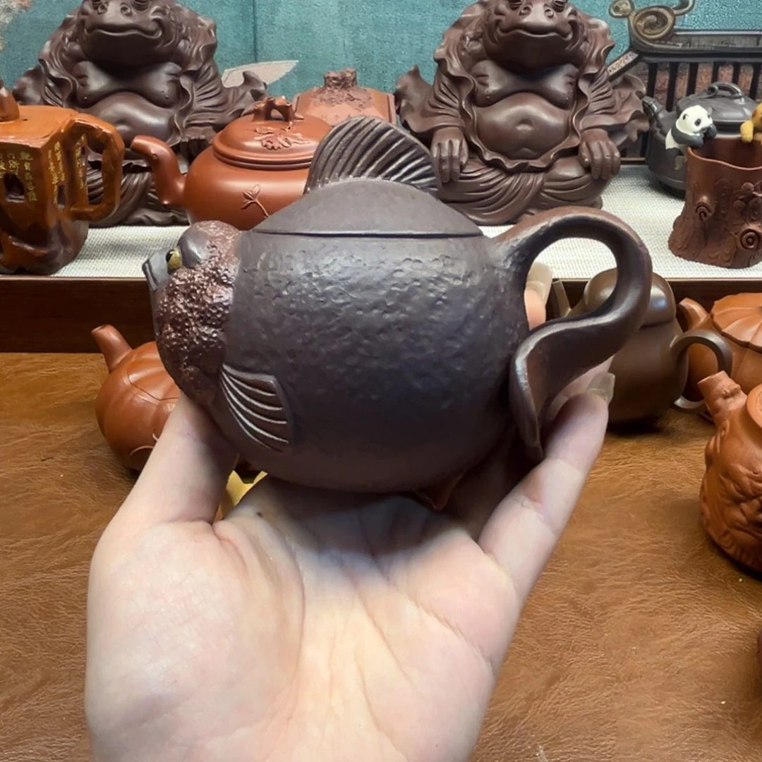 紫砂茶宠紫砂雕宠小器高品