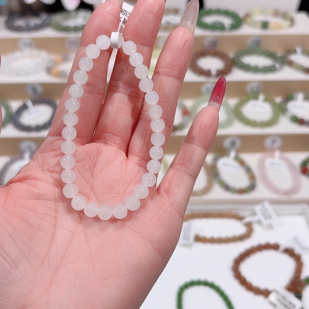 和田玉未镶嵌手串