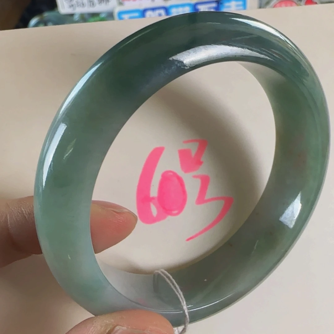 未镶嵌手镯翡翠老坑53.5