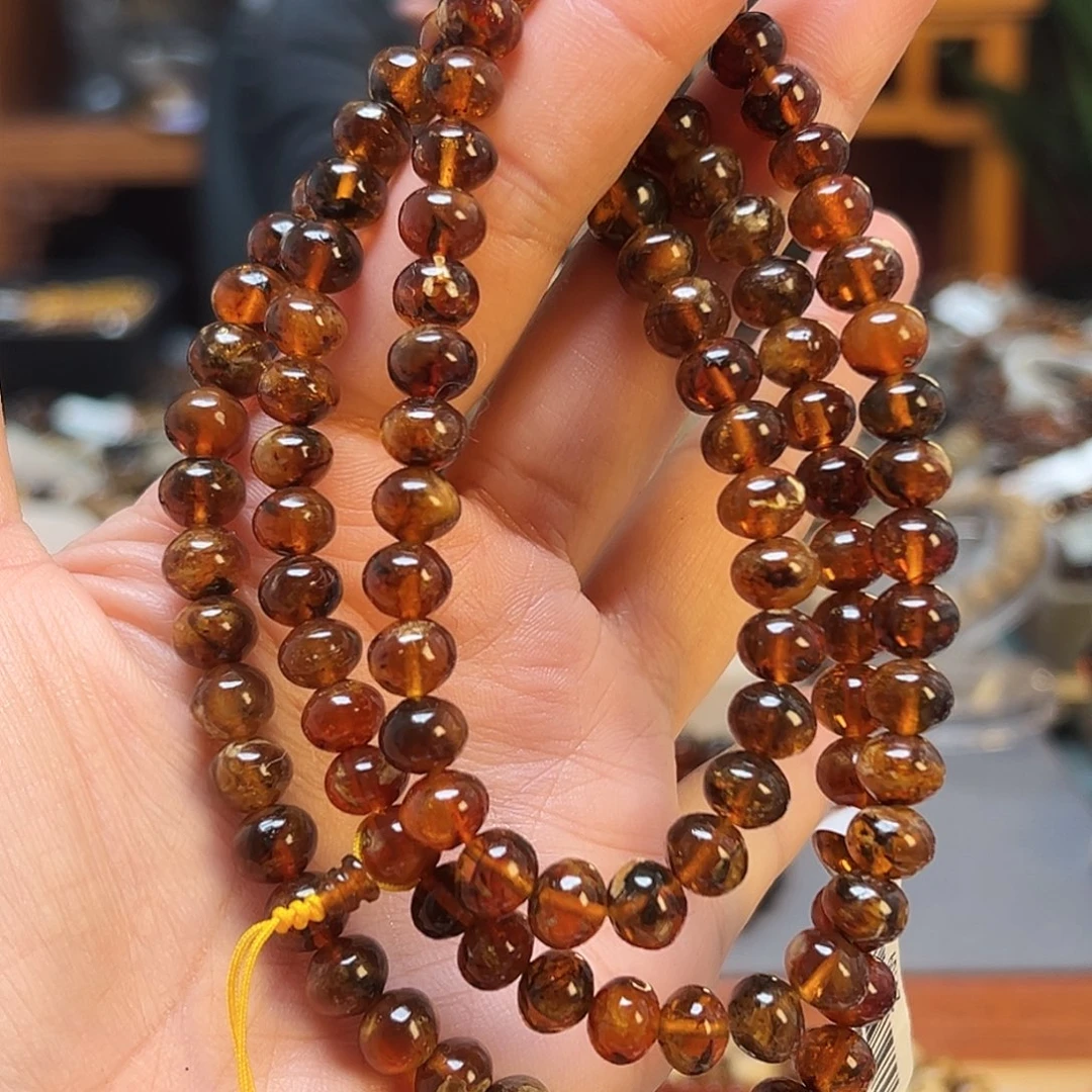 L****琥珀未镶嵌裸石抚顺琥珀八20109