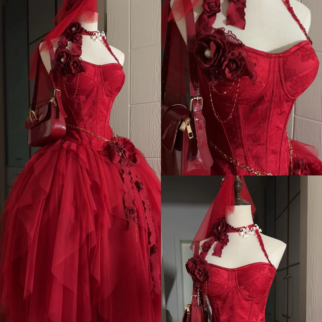 【The cross】人生红裙 小裙子二批次定金（拍下发邀请函）