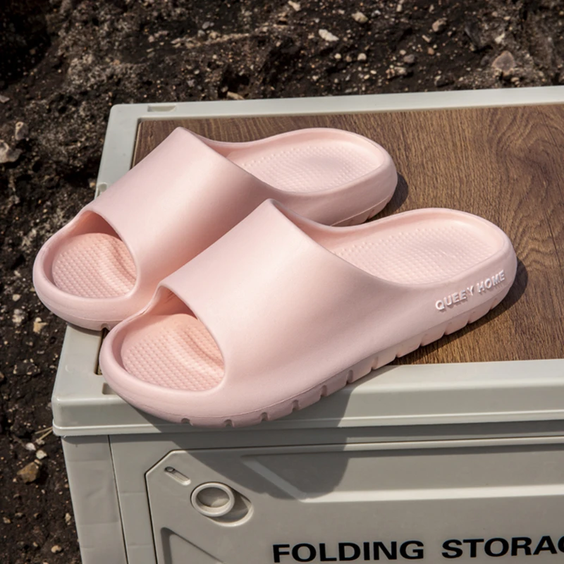 如沐丽室内情侣不臭脚居家防滑凉拖鞋男士EVA踩屎感浴室拖鞋女