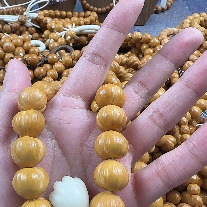 猴头核桃手串屁桃肌理