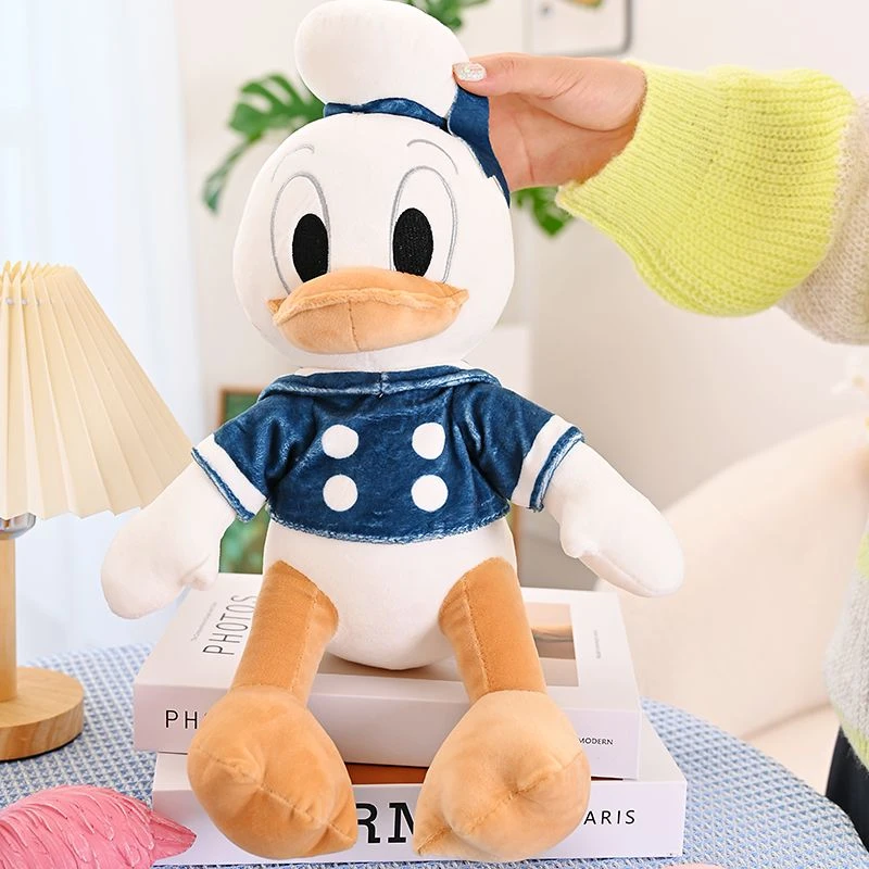 怀旧经典可爱牛仔唐老鸭毛绒玩具公仔儿童玩偶娃娃生日礼物情侣女