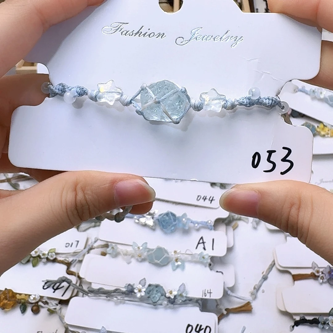 石英石纯铜锡合金纯铜手绳053