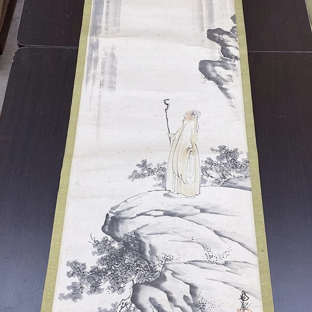 横款装饰画国观人物画
