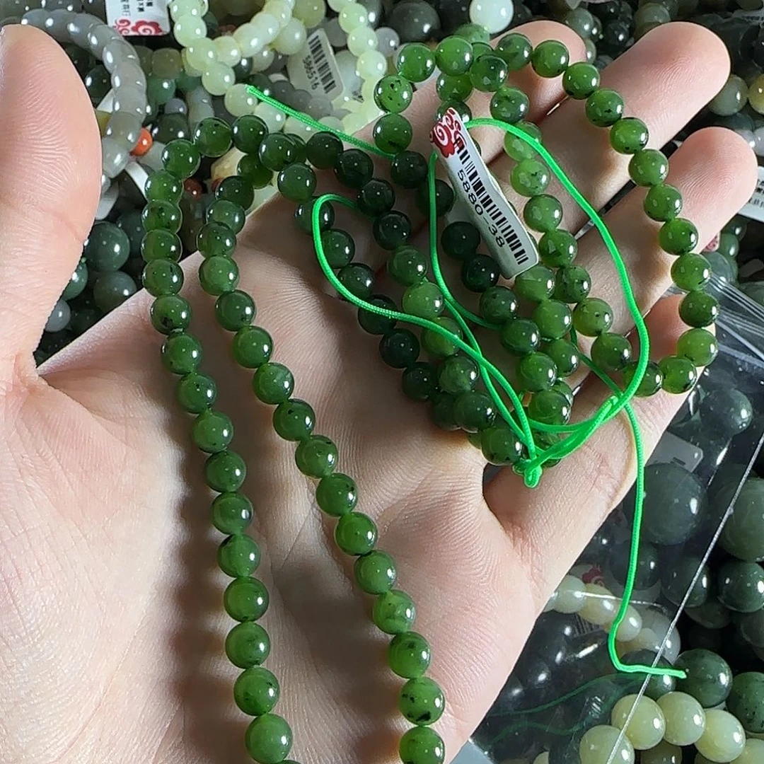 和田玉手链未镶嵌35