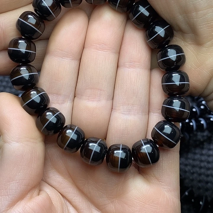 玛瑙/玉髓手链未镶嵌明*